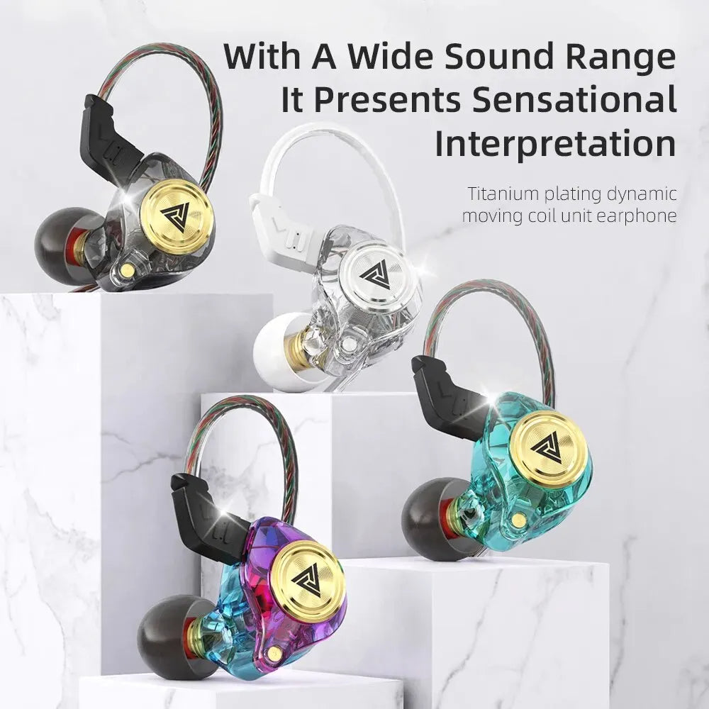 QKZ AK3 wired in-ear monitor earphones - photo 2