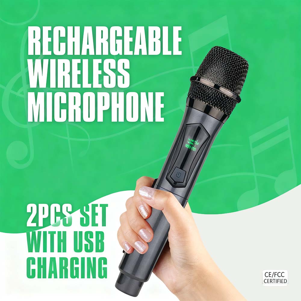 Hridz CT-120S 12-Channel Bluetooth Mixer & U8 Dual Wireless Mic Bundle – 48V Phantom Power, USB, Karaoke & DJ Combo