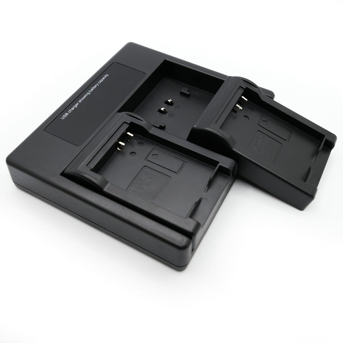 Hridz DMW-BCE10 Dual Battery Charger for Leica/Panasonic/Ricoh Cameras