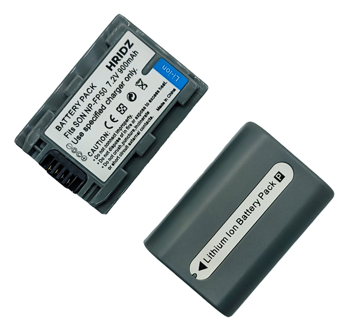 Hridz NP-FP50 Replacement Battery for Sony DCR-HC/DVD/SR Series Camcorders