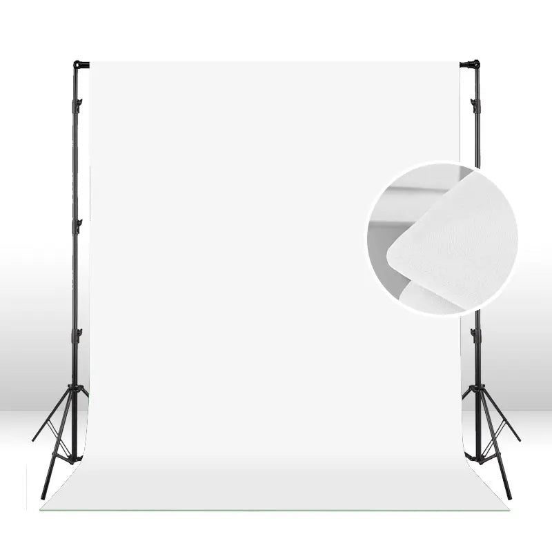 Hridz Photography Backdrop Kit – 2.6x3m Heavy Duty Stand & Muslin Backdrop