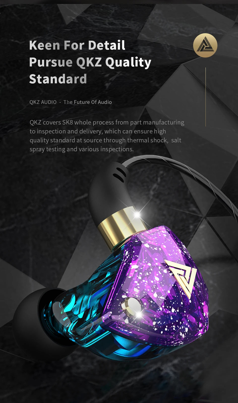 QKZ SK8 wired in-ear earphones - photo 29