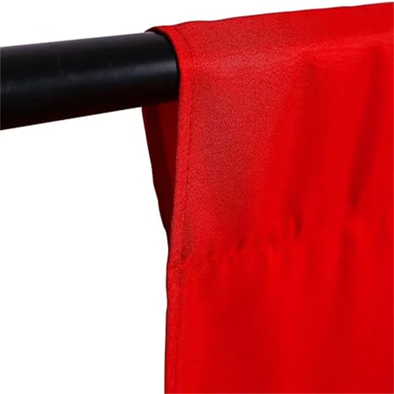 2Mx3M Hridz Muslin Backdrops for Photography - White Black Green Red Blue Grey
