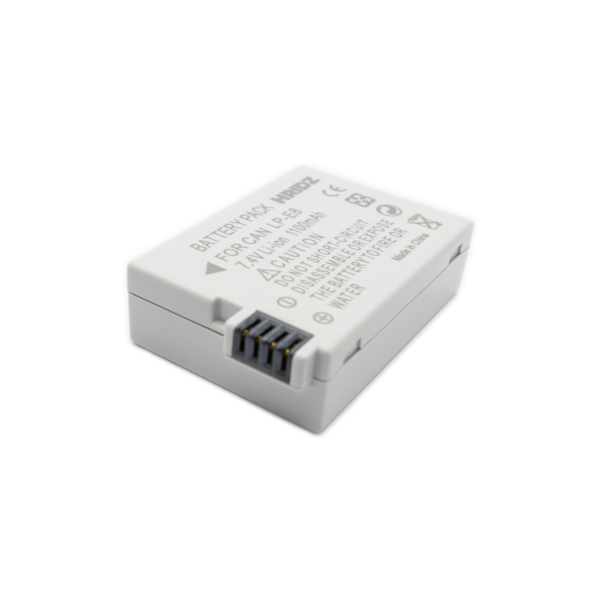 Hridz LP-E8 Battery Pack for Canon EOS 550D 600D 650D 700D 750D DSLR Camera