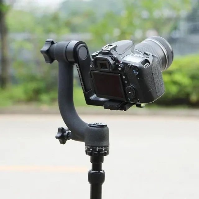 Panoramic Gimbal Clamp Tripod Ball Head Heavy duty ST-360 QR System with Arca-Swiss Standard Quick Release Plate