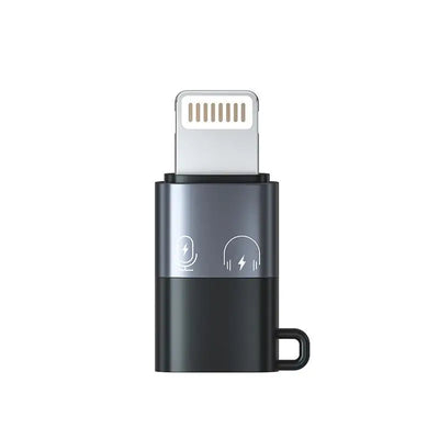 2 Pcs Hridz Lightning to USB Female OTG Adapter — Audio DAC Headphone Adapter for iPhone & iOS