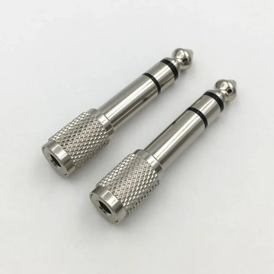 Hridz 3.5mm to 6.35mm Stereo Jack Adapter – Gold-Plated 1/4" Headphone & Guitar Converter