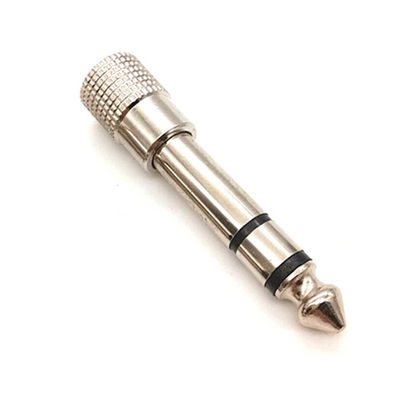 Hridz 3.5mm to 6.35mm Stereo Jack Adapter – Gold-Plated 1/4" Headphone & Guitar Converter