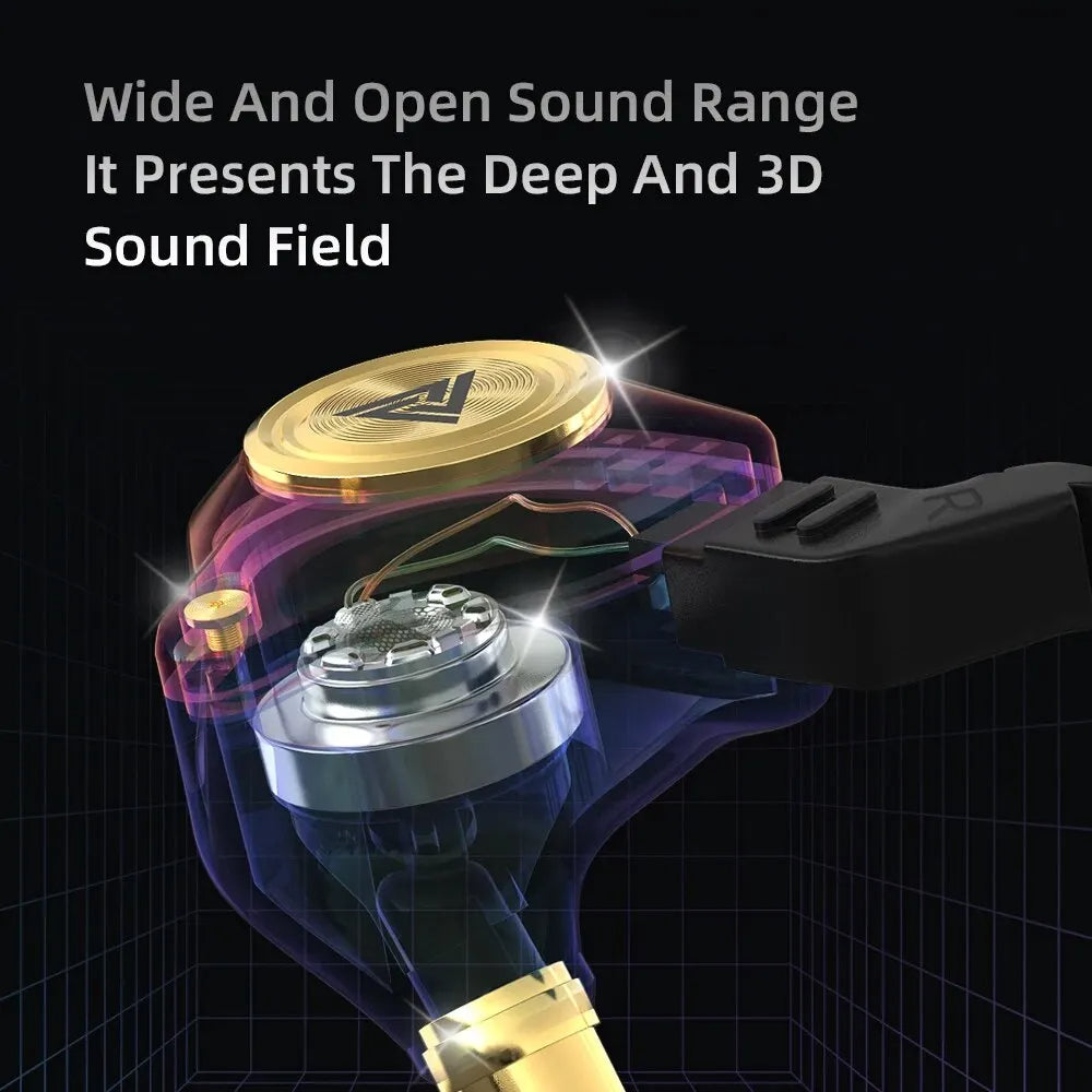 QKZ AK3 wired in-ear monitor earphones - photo 6