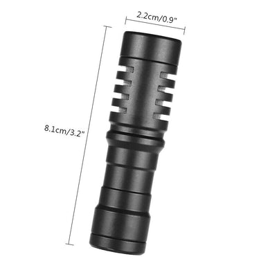 Hridz Cardioid Lavalier Shotgun Microphone For On-Camera & Smartphone