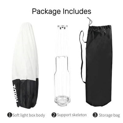 Hridz GLS65 65cm Globe Lantern Softbox with Bowens Mount – Collapsible 360° Diffuser