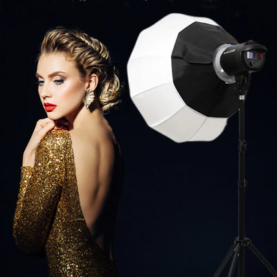 Hridz GLS65 65cm Globe Lantern Softbox with Bowens Mount – Collapsible 360° Diffuser