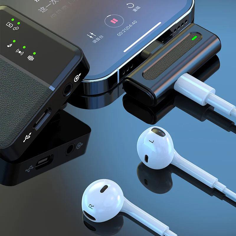 Hridz HZ31 Wireless Lavalier Lapel Microphone for Cameras, Phones & Computers