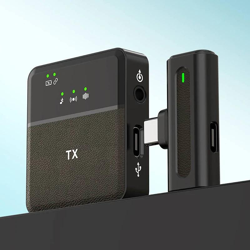 Hridz HZ31 Wireless Lavalier Lapel Microphone for Cameras, Phones & Computers