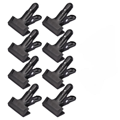 Hridz Heavy Duty Spring Metal Backdrop Clamps with Rubber Pad – 1 to 10 Pack
