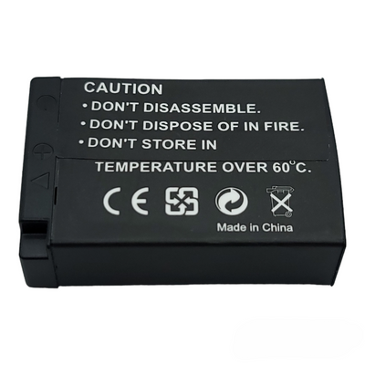 Hridz LP-E17 Battery & Charger Kit – 2 Batteries + Dual USB Charger for Canon EOS R8, R50, RP, M6, 200D, 77D, 800D
