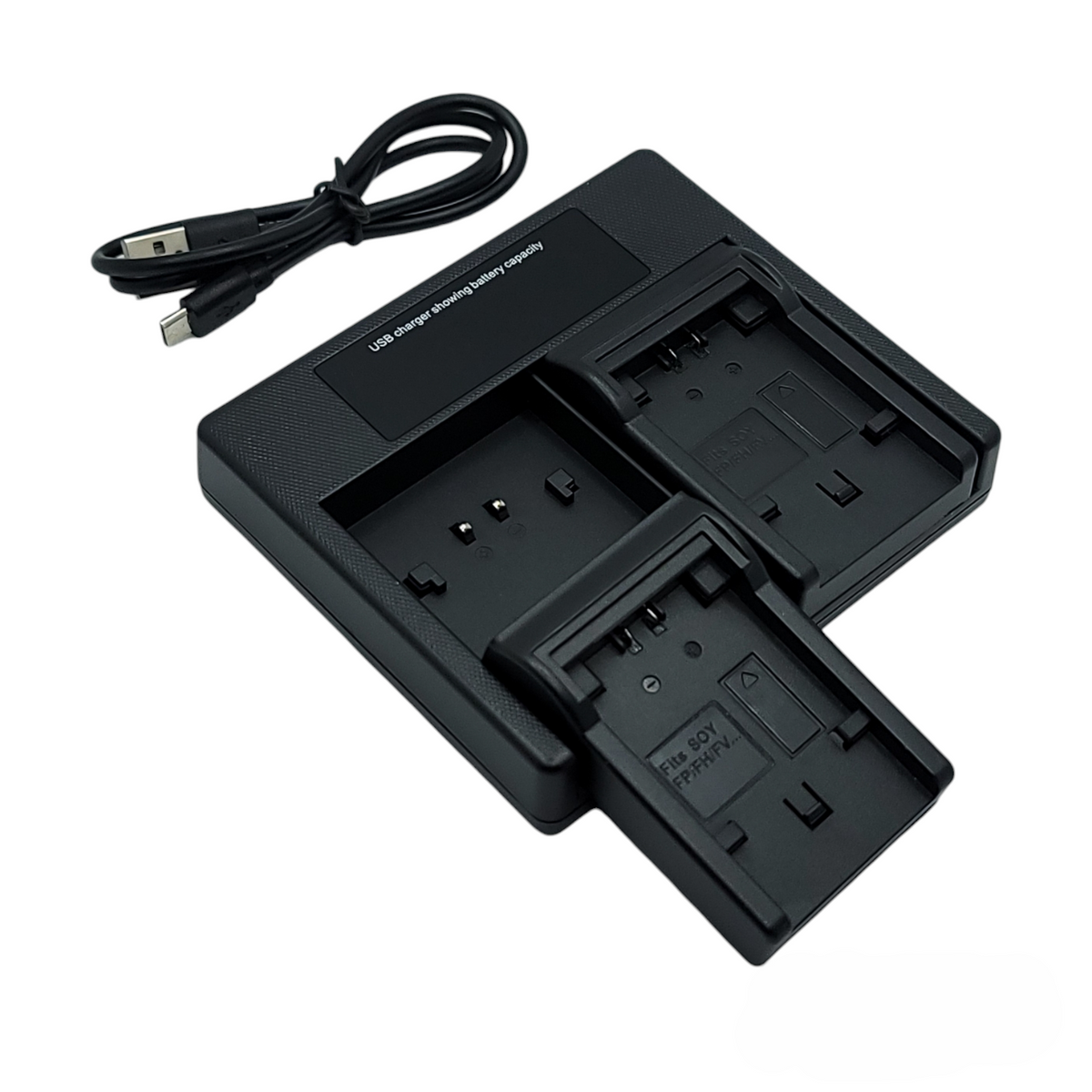 Hridz LP-E17 Dual Battery Charger for Canon EOS R8, R50, RP, M6, 200D, 77D, 750D & 800D