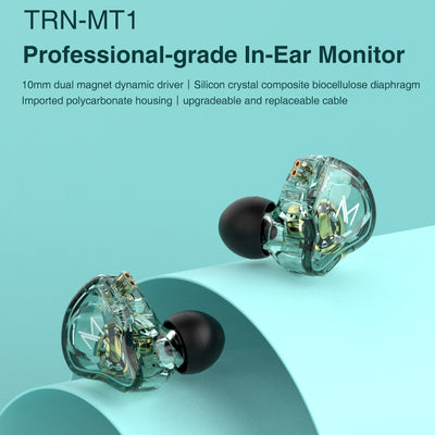 Hridz MT1 HiFi In-Ear Monitor Earphones – With or Without Mic, Dynamic DJ Monitors