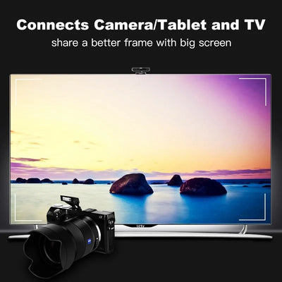 Hridz Mini HDMI to HDMI Cable V1.4 – 3D, Ethernet, 4K for Cameras, Tablets & Phones