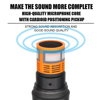 Hridz UR-109S Rechargeable Dual UHF Wireless Microphone System for Karaoke & Performances