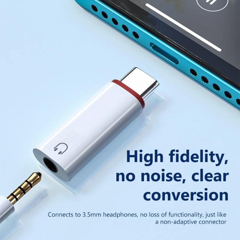 Hridz USB-C to 3.5mm Headphone Jack Adapter – DAC Audio Converter for Samsung, Pixel, Xiaomi & Huawei