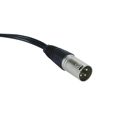 Hridz XLR Y-Splitter Audio Cable (50cm) – 1 Female to 2 Male Adapter