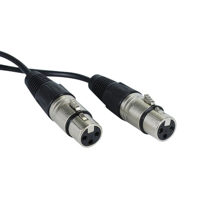 Hridz XLR Y-Splitter Audio Cable (50cm) – 1 Female to 2 Male Adapter