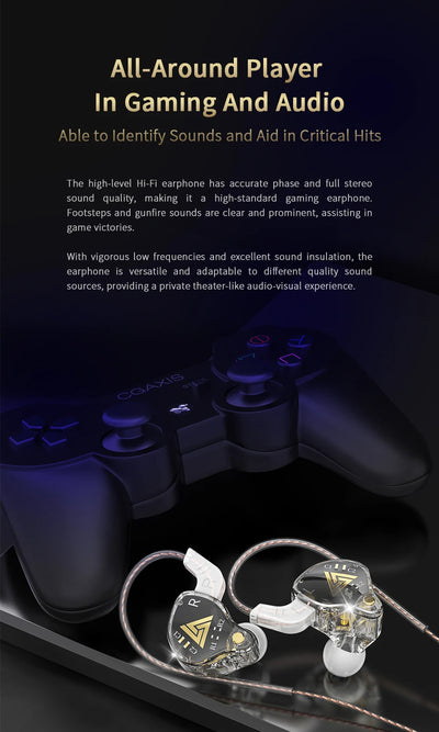 QKZ AK6 DMX HiFi bass in-ear earphones - photo 7