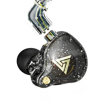 QKZ AK6 Pro Wired In-Ear Monitors IEM Earphone with Mic Noice Cancelling Headset