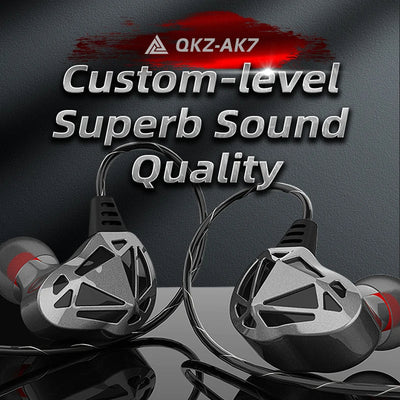 QKZ AK7 copper driver in-ear earphones - photo 5