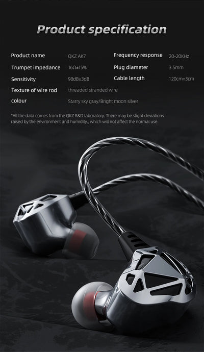 QKZ AK7 copper driver in-ear earphones - photo 14