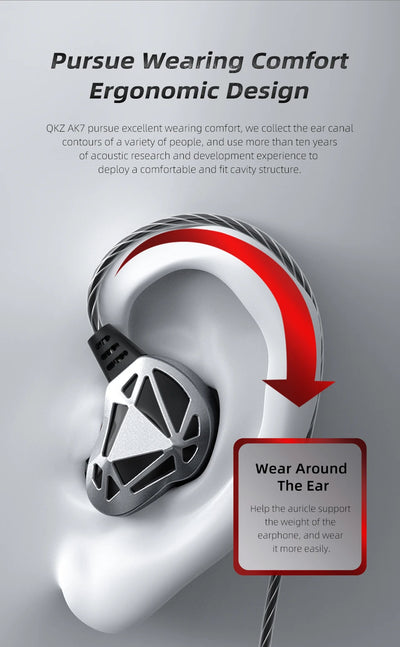 QKZ AK7 copper driver in-ear earphones - photo 22