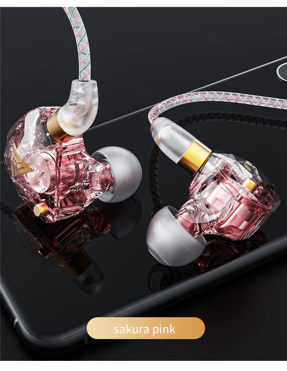 QKZ SK8 wired in-ear earphones - photo 2