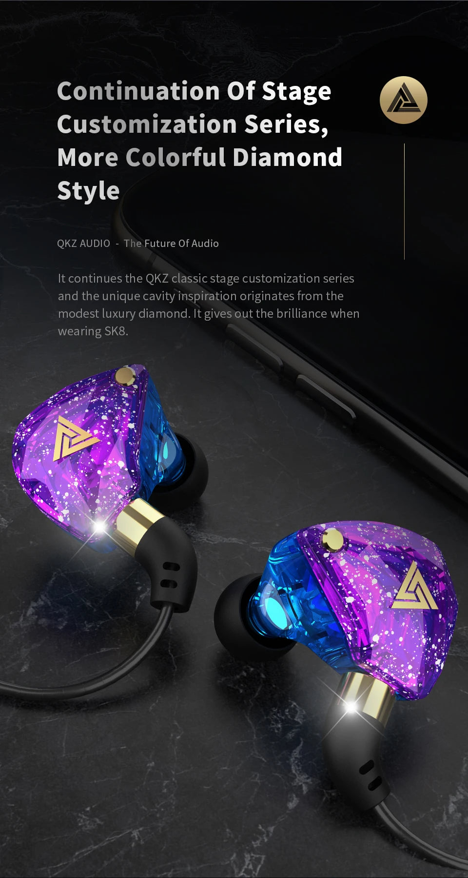 QKZ SK8 wired in-ear earphones - photo 19