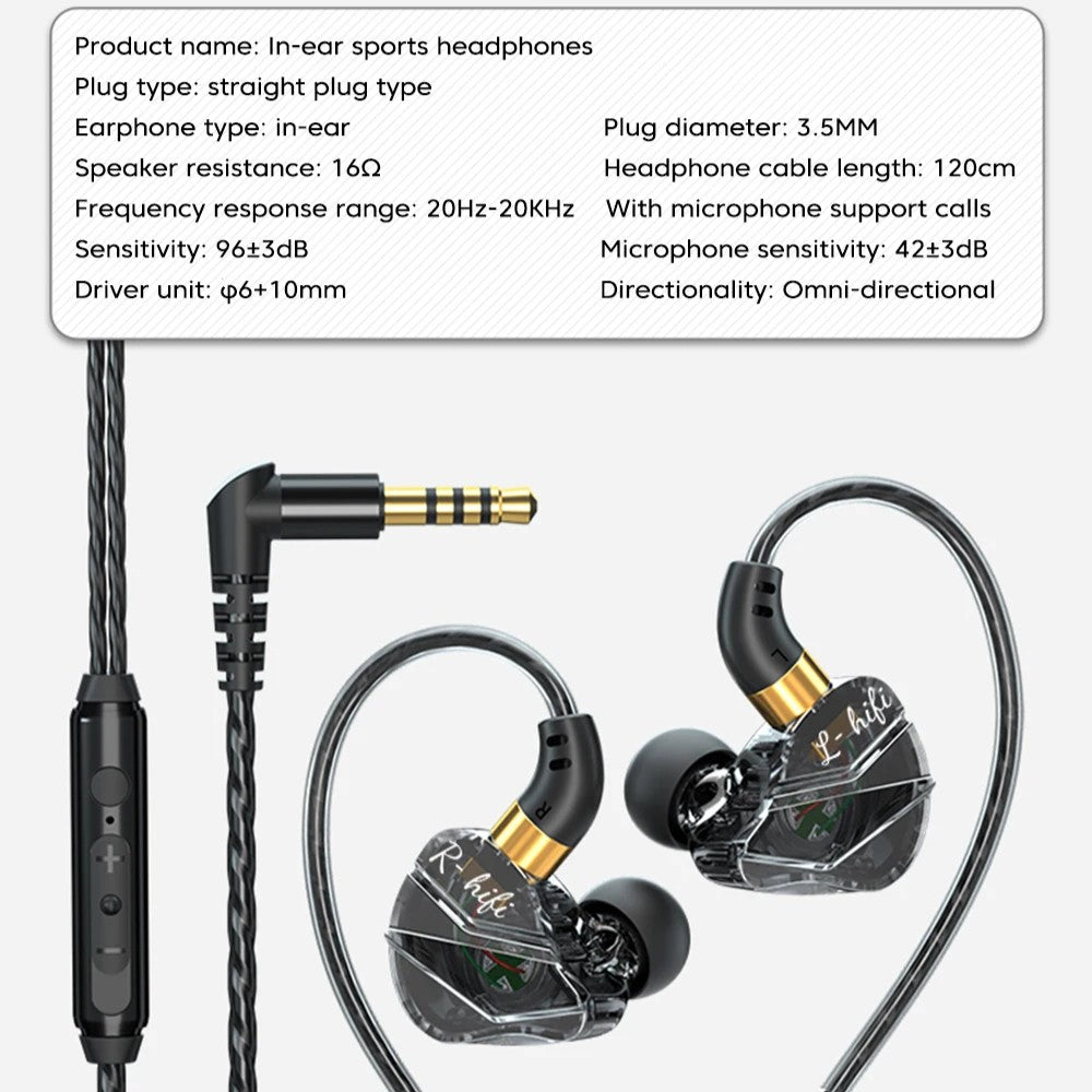 R-HiFi S16 Type-C Wired Gaming In Ear Earphones with Microphone HiFi Bass for Gaming, Music & Calls