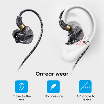 R-HiFi S16 Type-C Wired Gaming In Ear Earphones with Microphone HiFi Bass for Gaming, Music & Calls