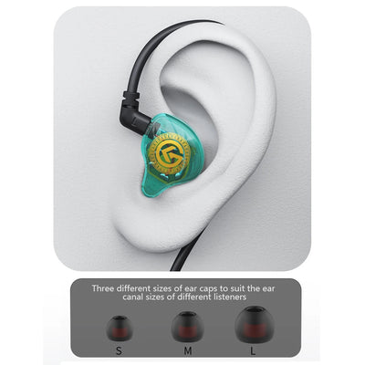 USB Type-C Wired In-Ear Earphones with Microphone Hifi Headphones with Volume Control
