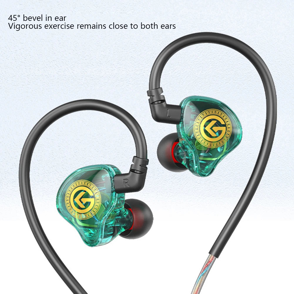 USB Type-C Wired In-Ear Earphones with Microphone Hifi Headphones with Volume Control