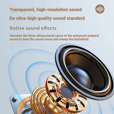 Hridz foldable wireless Bluetooth over-ear headphones with noise reduction and HD mic – photo 5