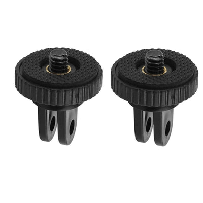 Hridz 1/4" Mini Tripod Adapter Mount for GoPro Hero 4-11, Insta360 & Action Cameras
