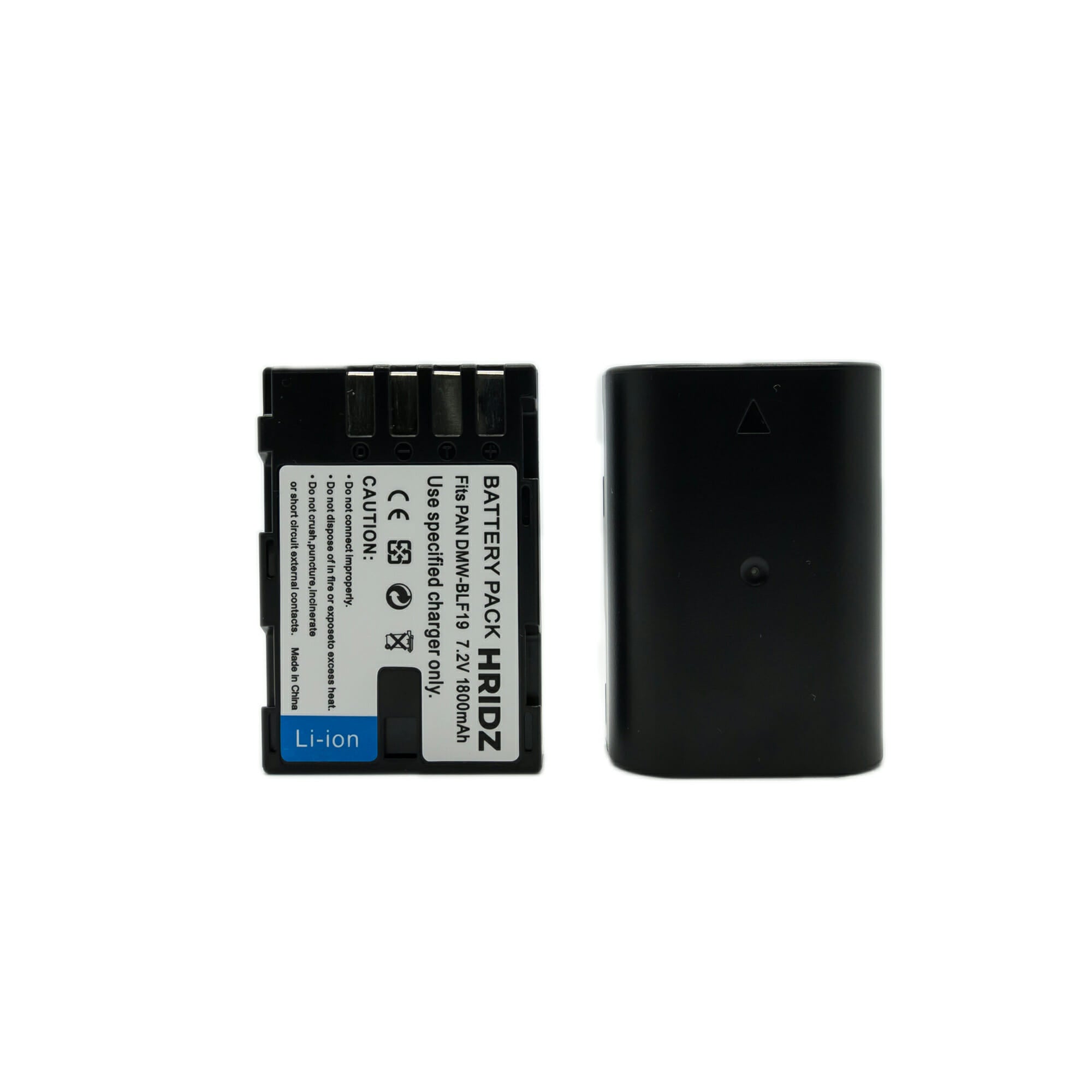 Hridz BLF19 Batteries & Charger Set for Panasonic GH9 GH5s GH4 GH3 DMW-BLF19