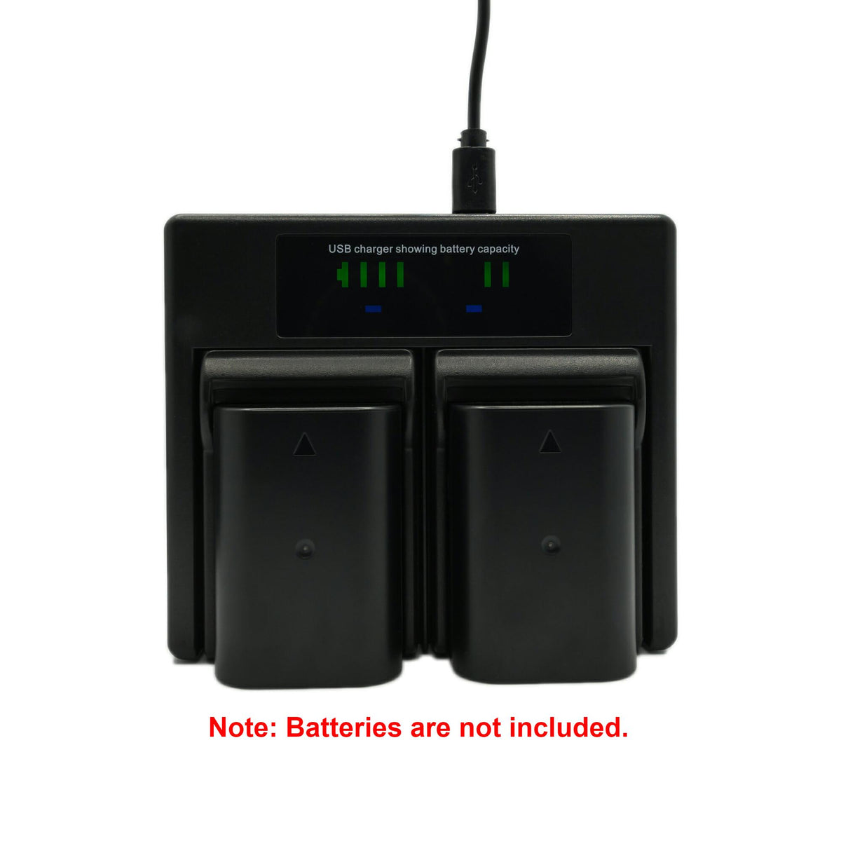 Hridz BLF19 Dual Charger for Panasonic Lumix GH3/GH4/GH5/G9