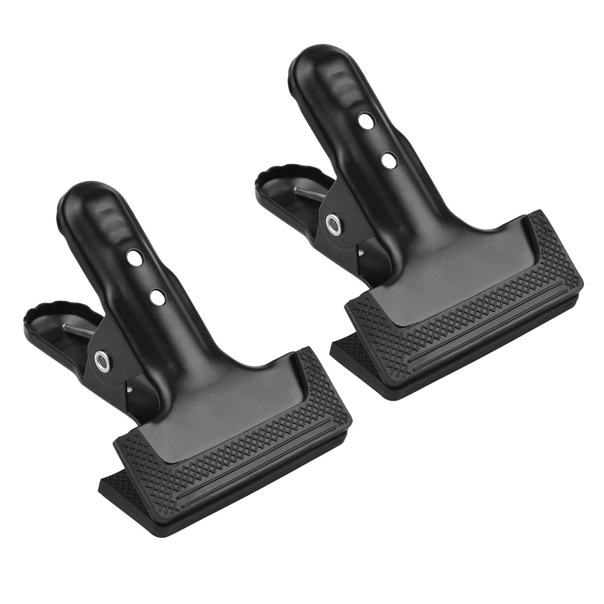 Hridz Heavy Duty Spring Metal Backdrop Clamps with Rubber Pad – 1 to 10 Pack