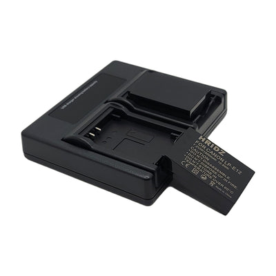 Hridz LP-E12 2*Battery 1*Dual Charger Pack for Canon EOS M M2 M10 M50 M100 M200 SL1 SX70 HS