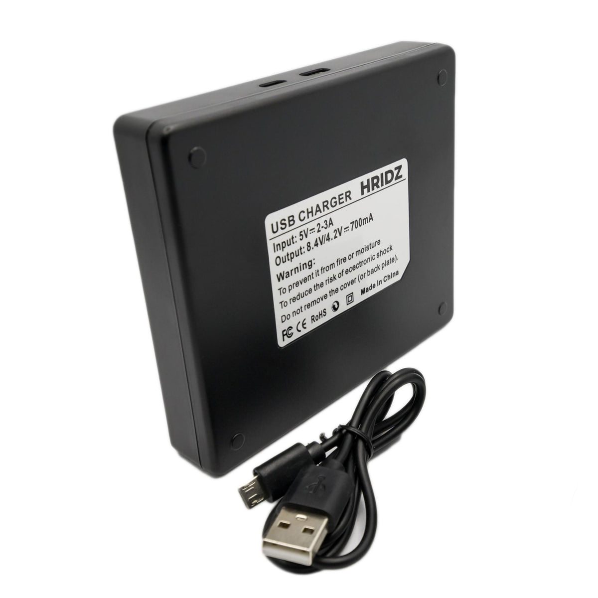 Hridz LP-E8 Battery Charger for Canon EOS 550D/600D/650D/700D/750D & Rebel T2i-T6i