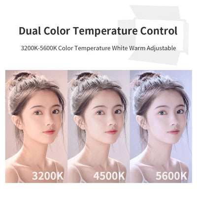 Hridz RGB LED Video Light – Dimmable Bi-Color, Adjustable RGB, Remote-Controlled Studio Light (U600+ / U800+)