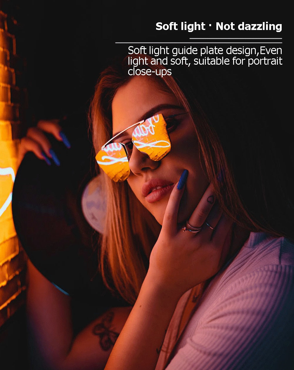 Hridz RGB LED Video Light – Dimmable Bi-Color, Adjustable RGB, Remote-Controlled Studio Light (U600+ / U800+)