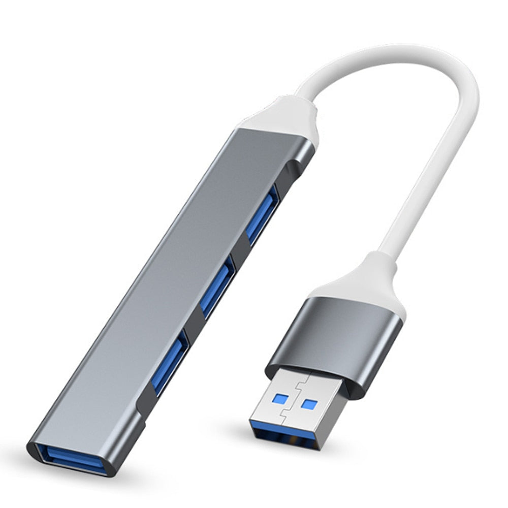 USB C HUB 3.0 Type C 3.1 4 Port Multi Splitter Adapter OTG For PC Computer Accessories