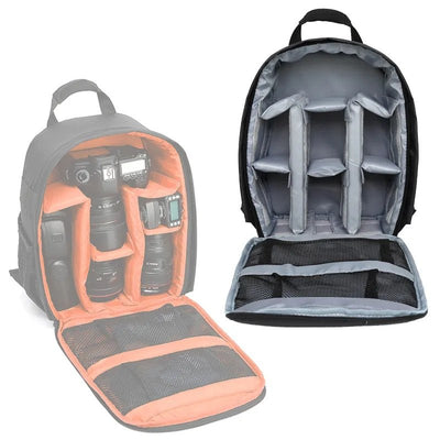 Waterproof Shockproof DSLR Camera Bag Case Backpack Photography For Canon Sony Nikon Panasonic